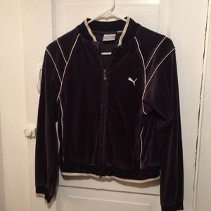 Velour puma jacket